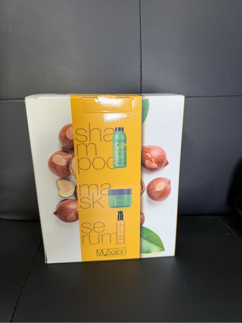 My salón Argan Hair Care Set for Kids - Green Nourishing Trio Salerm cosmetic